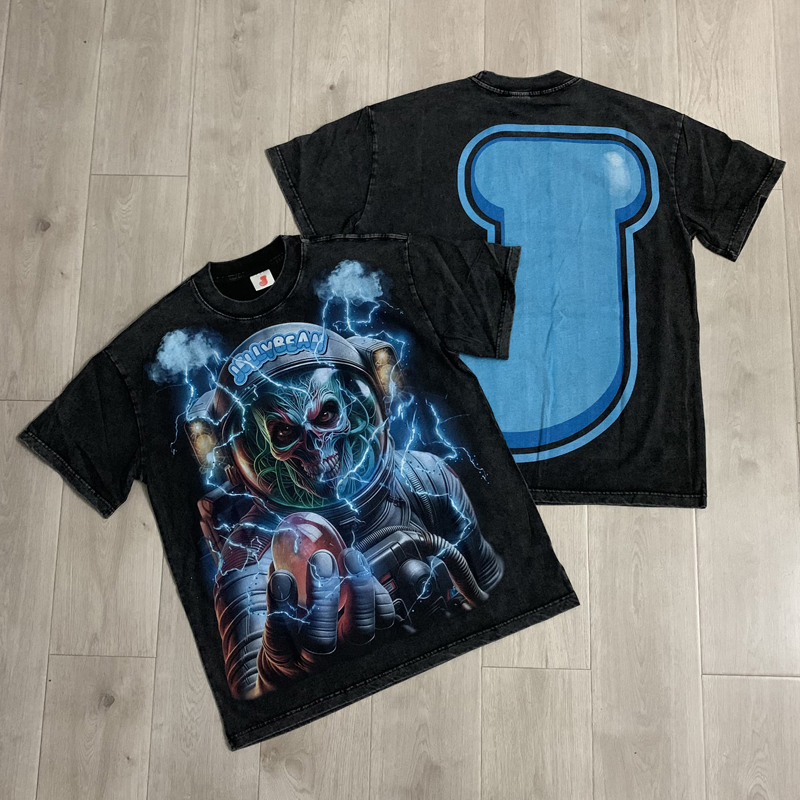 Streetwear High End Brand - Новая летняя футболка унисекс в американском