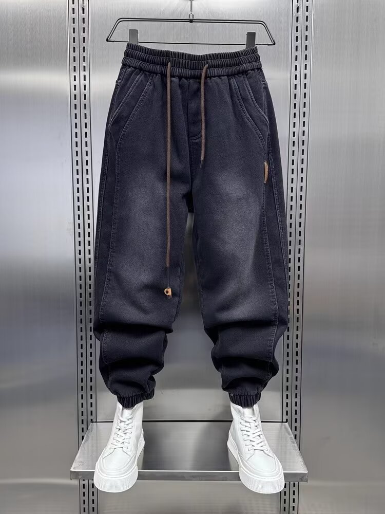 Шаровары y2k мужские из денима – обзор и цена Streetwear Brand Japanese